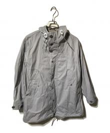 and wander×ZARA（アンドワンダー×ザラ）の古着「フーデッドジャケット」｜ライトグレー