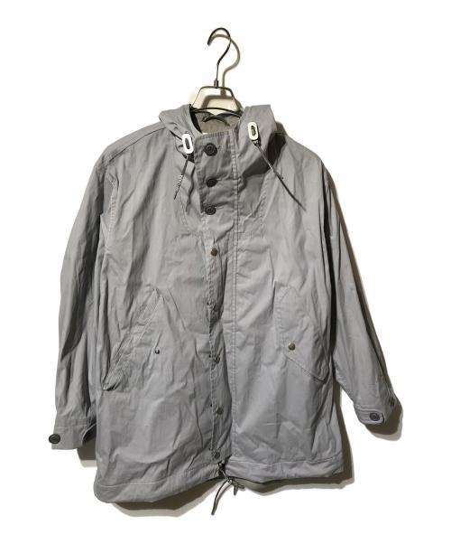 and wander（アンドワンダー）and wander (アンドワンダー) ZARA (ザラ) フーデッドジャケット ライトグレー サイズ:Mの古着・服飾アイテム