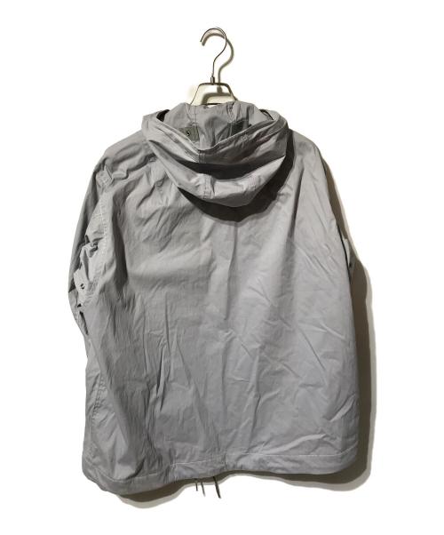 and wander（アンドワンダー）and wander (アンドワンダー) ZARA (ザラ) フーデッドジャケット ライトグレー サイズ:Mの古着・服飾アイテム
