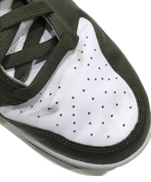 NIKE（ナイキ）NIKE (ナイキ) Dunk High Retro グリーン×ホワイト サイズ:28cmの古着・服飾アイテム