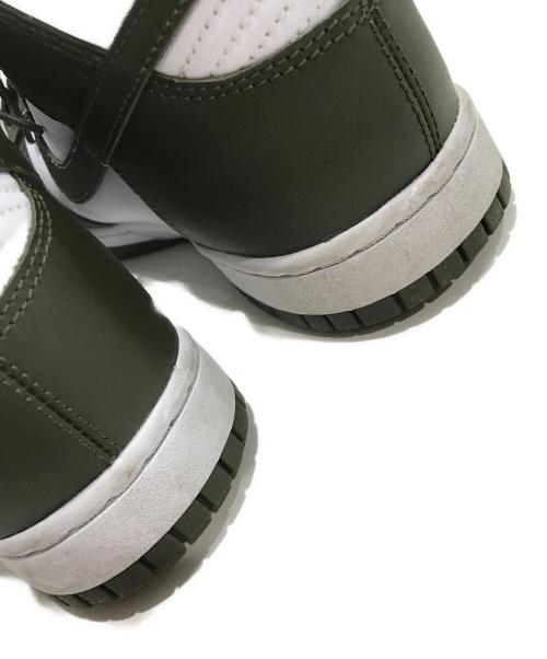 NIKE（ナイキ）NIKE (ナイキ) Dunk High Retro グリーン×ホワイト サイズ:28cmの古着・服飾アイテム