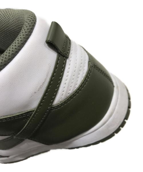 NIKE（ナイキ）NIKE (ナイキ) Dunk High Retro グリーン×ホワイト サイズ:28cmの古着・服飾アイテム