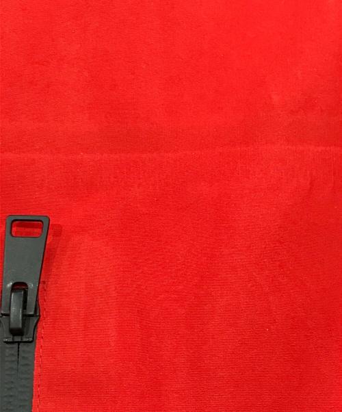 BOTTEGA VENETA（ボッテガベネタ）BOTTEGA VENETA (ボッテガベネタ) ジップアップナイロンフーデットジャケット レッド サイズ:Sの古着・服飾アイテム