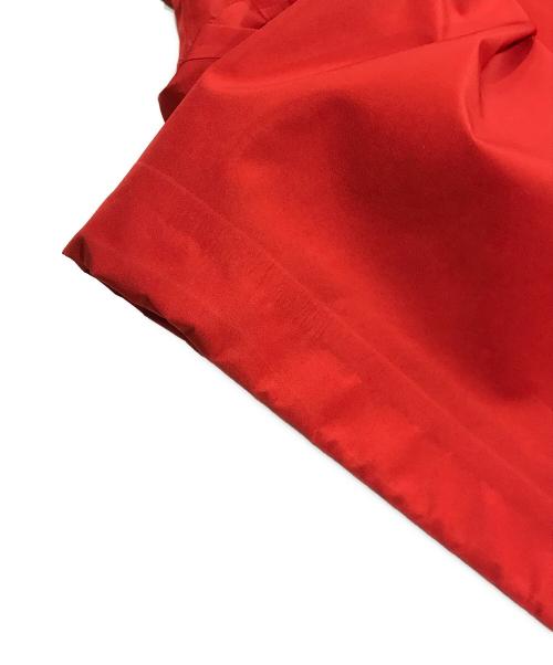 BOTTEGA VENETA（ボッテガベネタ）BOTTEGA VENETA (ボッテガベネタ) ジップアップナイロンフーデットジャケット レッド サイズ:Sの古着・服飾アイテム