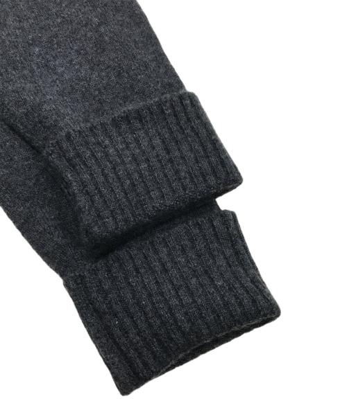 INSCRIRE（アンスクリア）INSCRIRE (アンスクリア) カシミヤ deep Vネックニット グレー サイズ:Mの古着・服飾アイテム