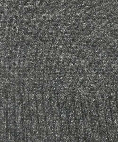 INSCRIRE（アンスクリア）INSCRIRE (アンスクリア) カシミヤ deep Vネックニット グレー サイズ:Mの古着・服飾アイテム