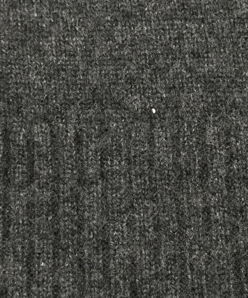 INSCRIRE（アンスクリア）INSCRIRE (アンスクリア) カシミヤ deep Vネックニット グレー サイズ:Mの古着・服飾アイテム