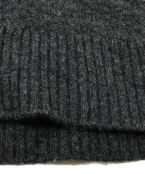 INSCRIRE（アンスクリア）INSCRIRE (アンスクリア) カシミヤ deep Vネックニット グレー サイズ:Mの古着・服飾アイテム