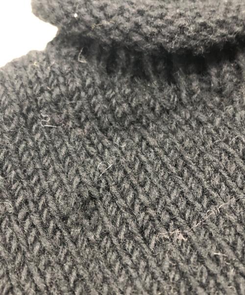 Mcmachan Woolen（マクマーンウーレン）Mcmachan Woolen (マクマーンウーレン) フラワーニット ブラック サイズ:Freeの古着・服飾アイテム