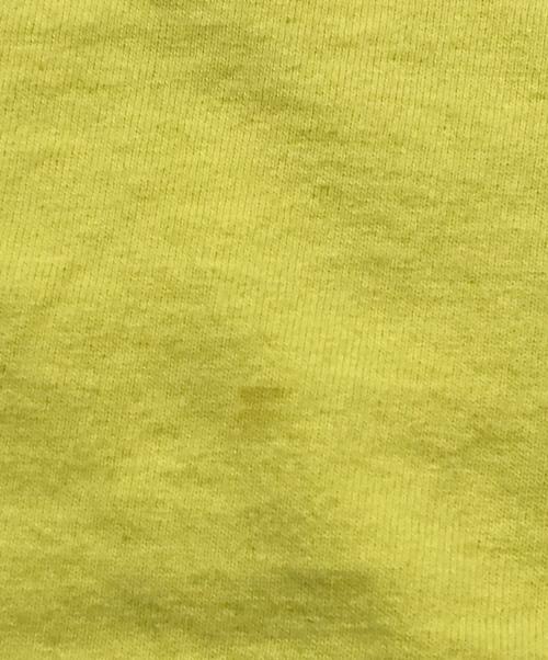 BOTTEGA VENETA（ボッテガベネタ）BOTTEGA VENETA (ボッテガベネタ) 半袖カットソー/Tシャツ イエロー サイズ:Sの古着・服飾アイテム