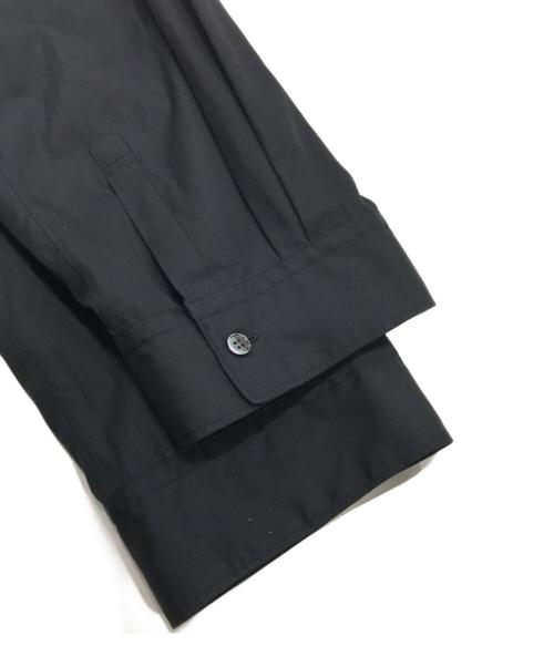 COMME des GARCONS SHIRT（コムデギャルソンシャツ）COMME des GARCONS SHIRT (コムデギャルソンシャツ) フーディスリーブシャツ/コットンシャツ ブラック サイズ:Lの古着・服飾アイテム