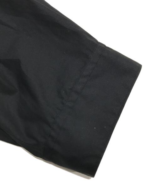 COMME des GARCONS SHIRT（コムデギャルソンシャツ）COMME des GARCONS SHIRT (コムデギャルソンシャツ) フーディスリーブシャツ/コットンシャツ ブラック サイズ:Lの古着・服飾アイテム