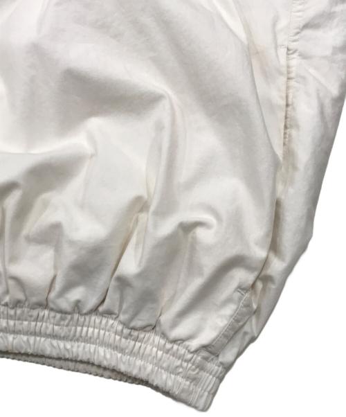 Acne studios（アクネ ストゥディオズ）ACNE STUDIOS (アクネ ストゥディオス) ダスト加工バックロゴジッパーブルゾン アイボリー サイズ:44の古着・服飾アイテム