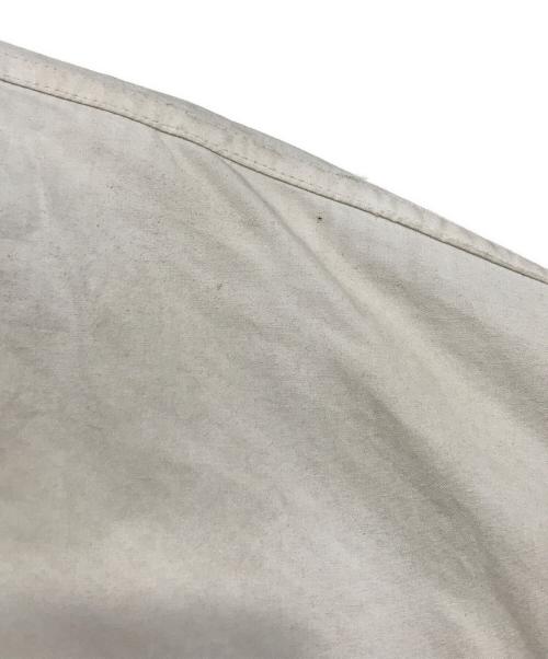 Acne studios（アクネ ストゥディオズ）ACNE STUDIOS (アクネ ストゥディオス) ダスト加工バックロゴジッパーブルゾン アイボリー サイズ:44の古着・服飾アイテム