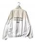 ACNE STUDIOS (アクネ ストゥディオス) ダスト加工バックロゴジッパーブルゾン アイボリー サイズ:44：45000円