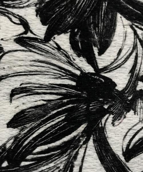 COMME des GARCONS HOMME PLUS（コムデギャルソンオムプリュス）COMME des GARCONS HOMME PLUS (コムデギャルソンオムプリュス) オーバーサイドドッキングコート/ ブラック×ホワイト サイズ:Sの古着・服飾アイテム