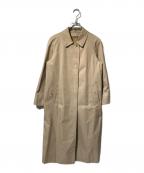 Burberry'sバーバリー）の古着「ライナー付き比翼ステンカラーコート／トレンチコート」｜ベージュ