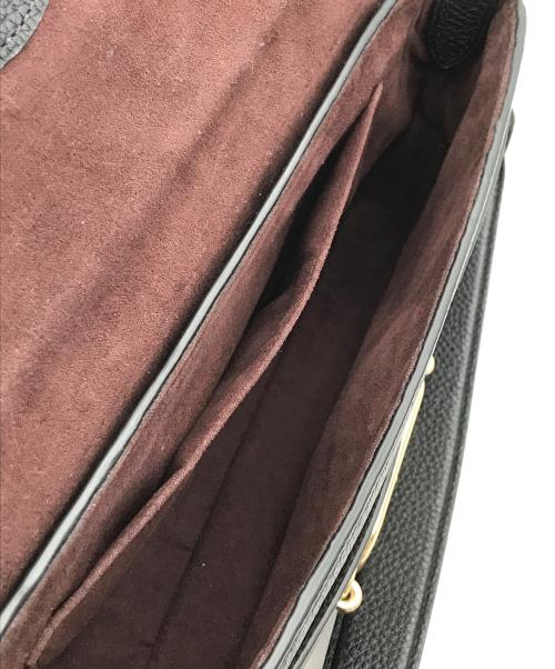 COACH（コーチ）COACH (コーチ) 3way ショルダーバッグ/ミニバッグ ブラック×ブラウンの古着・服飾アイテム