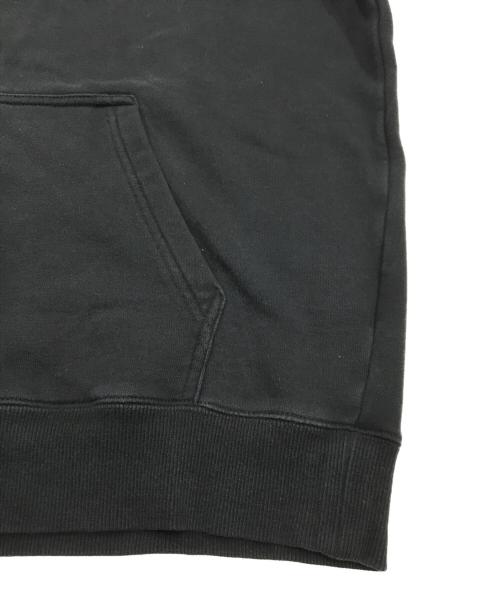 stussy（ステューシー）stussy (ステューシー) フローラルロゴフーディー/ロゴパーカー ブラック サイズ:Mの古着・服飾アイテム