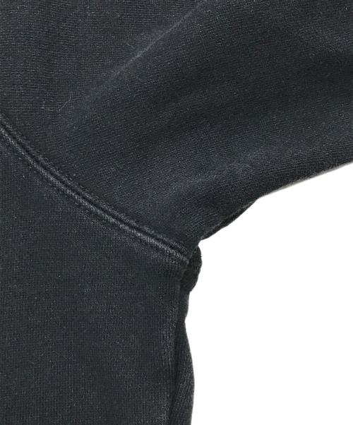 stussy（ステューシー）stussy (ステューシー) フローラルロゴフーディー/ロゴパーカー ブラック サイズ:Mの古着・服飾アイテム