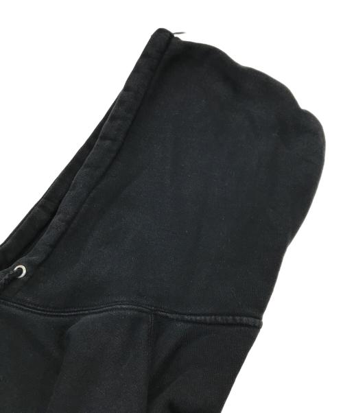 stussy（ステューシー）stussy (ステューシー) フローラルロゴフーディー/ロゴパーカー ブラック サイズ:Mの古着・服飾アイテム