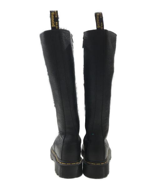 Dr.Martens（ドクターマーチン）Dr.Martens (ドクターマーチン) 20 ホール ブーツ/ロングブーツ ブラック サイズ:37の古着・服飾アイテム