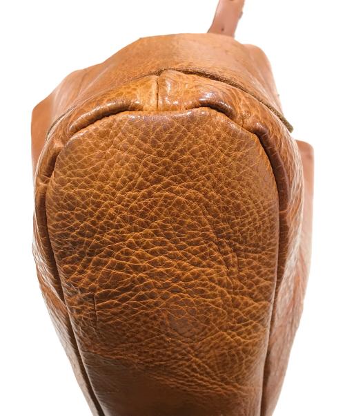 SLOW（スロウ）SLOW (スロウ) BEAMS (ビームス) レザートートバッグ ブラウンの古着・服飾アイテム