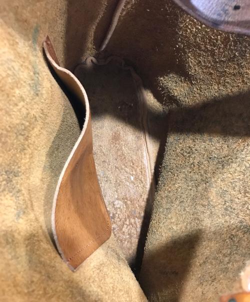 SLOW（スロウ）SLOW (スロウ) BEAMS (ビームス) レザートートバッグ ブラウンの古着・服飾アイテム