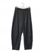 LOEFFロエフ）の古着「スラックス/ボンタンパンツ」｜ブラック