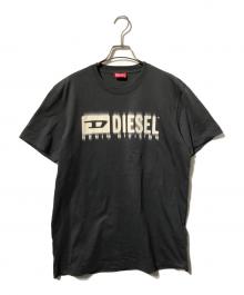 DIESEL（ディーゼル）の古着「T-ADJUST-Q75/プリントTシャツ」｜グレー
