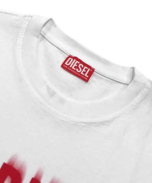 DIESEL（ディーゼル）DIESEL (ディーゼル) T-ADJUST-Q7 ホワイト サイズ:XLの古着・服飾アイテム