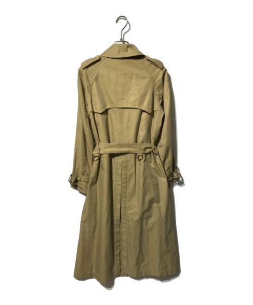 SCYEBASICS（サイベーシックス）SCYEBASICS (サイベーシックス) 先染コットンギャバトレンチコート/ラグランスリーブコート カーキ サイズ:38の古着・服飾アイテム
