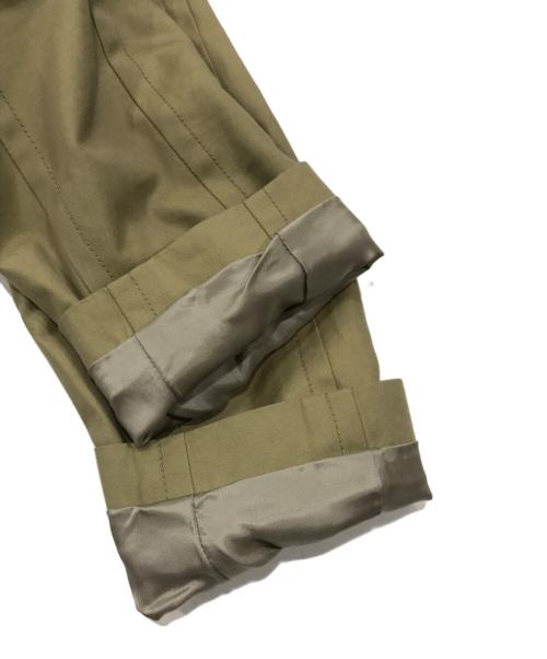 SCYEBASICS（サイベーシックス）SCYEBASICS (サイベーシックス) 先染コットンギャバトレンチコート/ラグランスリーブコート カーキ サイズ:38の古着・服飾アイテム