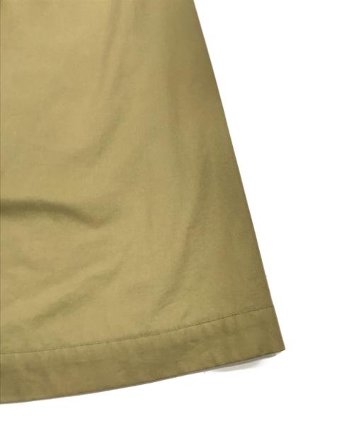 SCYEBASICS（サイベーシックス）SCYEBASICS (サイベーシックス) 先染コットンギャバトレンチコート/ラグランスリーブコート カーキ サイズ:38の古着・服飾アイテム