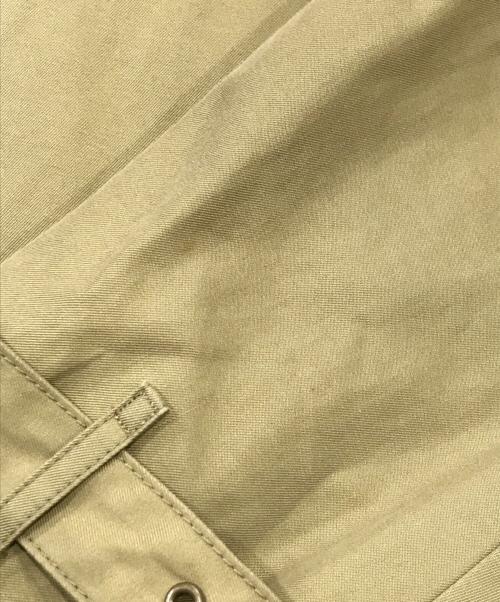 SCYEBASICS（サイベーシックス）SCYEBASICS (サイベーシックス) 先染コットンギャバトレンチコート/ラグランスリーブコート カーキ サイズ:38の古着・服飾アイテム