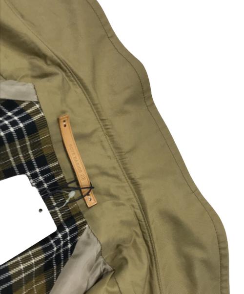 SCYEBASICS（サイベーシックス）SCYEBASICS (サイベーシックス) 先染コットンギャバトレンチコート/ラグランスリーブコート カーキ サイズ:38の古着・服飾アイテム