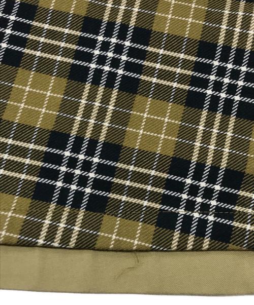 SCYEBASICS（サイベーシックス）SCYEBASICS (サイベーシックス) 先染コットンギャバトレンチコート/ラグランスリーブコート カーキ サイズ:38の古着・服飾アイテム