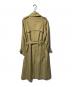 SCYEBASICS (サイベーシックス) 先染コットンギャバトレンチコート/ラグランスリーブコート カーキ サイズ:38：10000円
