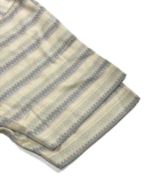 Christian Dior（クリスチャン ディオール）Christian Dior (クリスチャン ディオール) ポロシャツ/ボーダーシャツ ベージュ サイズ:Mの古着・服飾アイテム