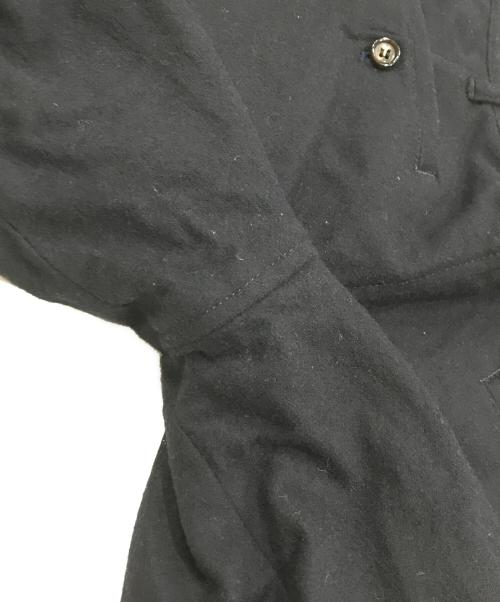 COMME des GARCONS HOMME（コムデギャルソン オム）COMME des GARCONS HOMME (コムデギャルソン オム) ジップデザインウールパンツ ネイビー サイズ:Mの古着・服飾アイテム