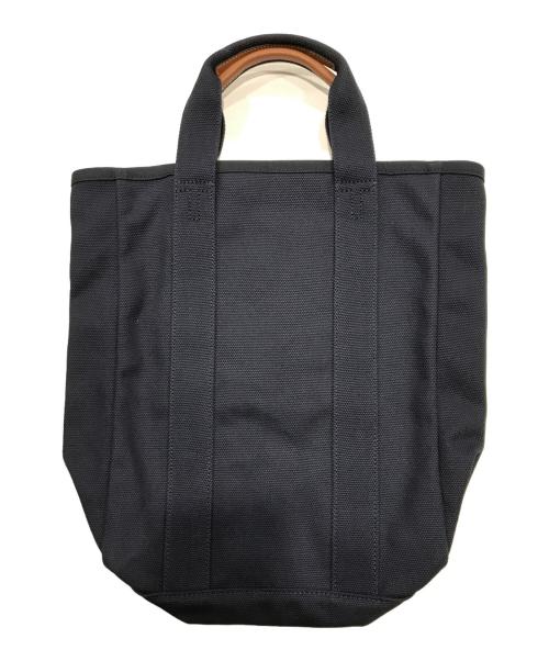 TORY BURCH（トリーバーチ）TORY BURCH (トリーバーチ) ナチュラルトートバッグ/コットンバッグ ネイビーの古着・服飾アイテム