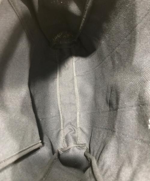 TORY BURCH（トリーバーチ）TORY BURCH (トリーバーチ) ナチュラルトートバッグ/コットンバッグ ネイビーの古着・服飾アイテム