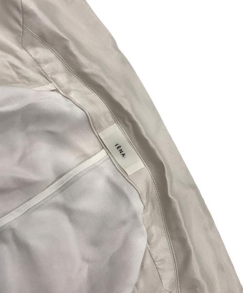 IENA（イエナ）IENA (イエナ) ソフトジャケット/サテン生地ジャケット ベージュ サイズ:38の古着・服飾アイテム