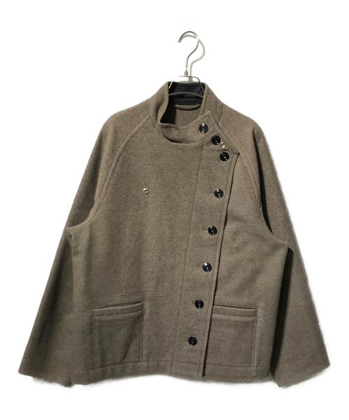 LEMAIRE（ルメール）LEMAIRE (ルメール) ショート丈ブルゾン/ウール混ブルゾン ブラウン サイズ:34の古着・服飾アイテム