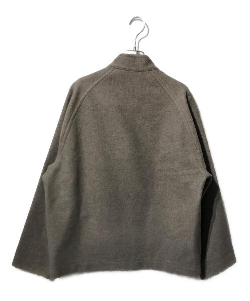 LEMAIRE（ルメール）LEMAIRE (ルメール) ショート丈ブルゾン/ウール混ブルゾン ブラウン サイズ:34の古着・服飾アイテム