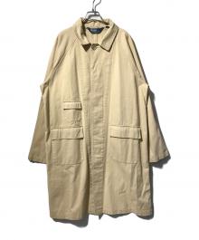 POLO RALPH LAUREN（ポロ・ラルフローレン）の古着「コットンワークコート/比翼コート」｜ベージュ