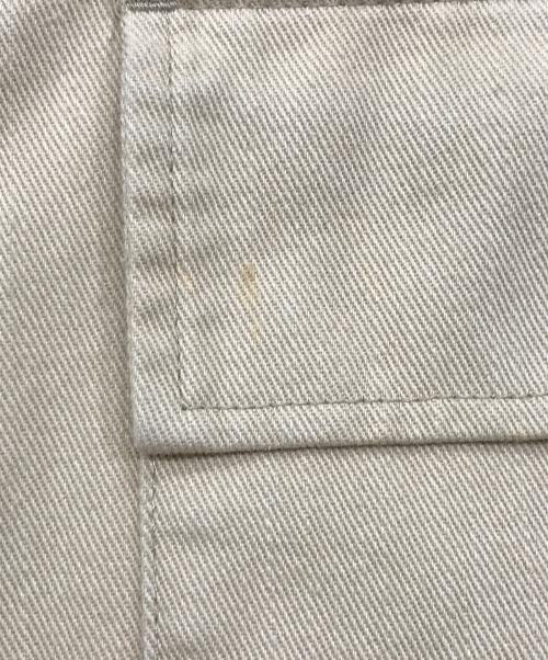 POLO RALPH LAUREN（ポロ・ラルフローレン）POLO RALPH LAUREN (ポロ・ラルフローレン) コットンワークコート/比翼コート ベージュ サイズ:Ｌの古着・服飾アイテム