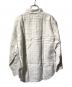 RALPH LAUREN (ラルフローレン) 格子チェック リネンボタンダウンシャツ/長袖シャツ ホワイト サイズ:ＬＬ：9000円