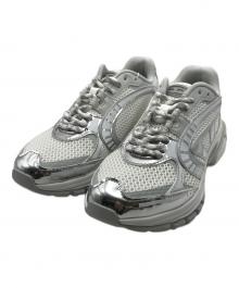 DIESEL（ディーゼル）の古着「ローカットスニーカー/メッシュスニーカー」｜ホワイト×グレー