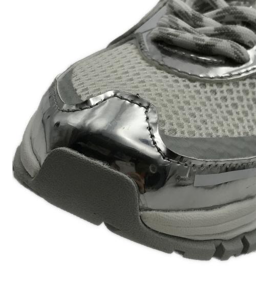 DIESEL（ディーゼル）DIESEL (ディーゼル) ローカットスニーカー/メッシュスニーカー ホワイト×グレー サイズ:24cm 未使用品の古着・服飾アイテム